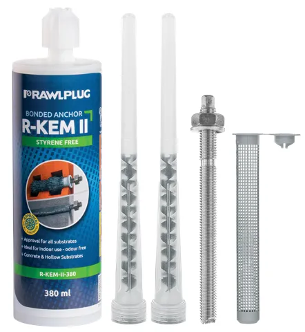 Rawlplug Chemical Anchor Set