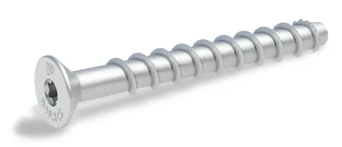 Rawlplug R-HLX-CS-ZF Concrete Screw with Countersunk Zinc Flake