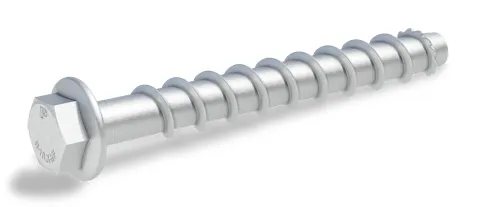 Rawlplug R-HLX-HF-ZF Hexagonal Head Concrete Screw with Zinc Flake Flange